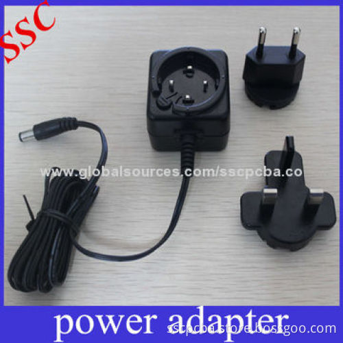 Switching Power Adapter with 100-240V Single Output, Passed UL/cUL/FCC/GS/CE/CCC/PSE/SAA Test